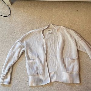 Cardigan tan I think